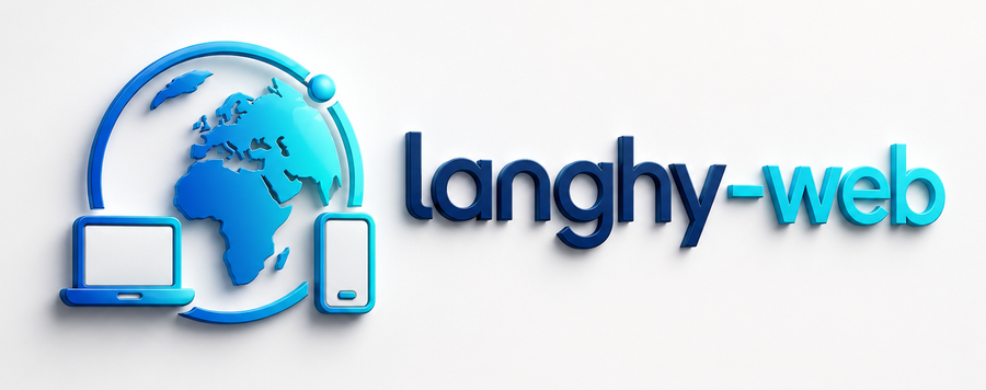 Langhy-web weboldalkészítés logó